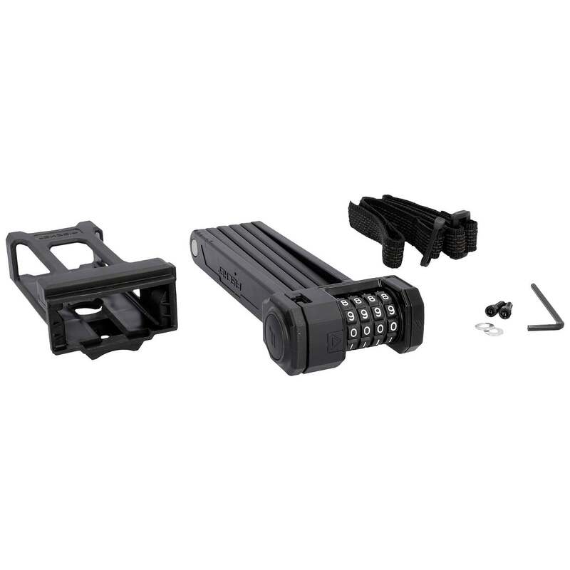 Fischer Fahrrad Faltschloss Zahlenschloss PROTEC FN85 85cm schwarz 25mm dick - 4008153029479