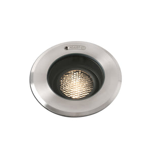 B-Ware Geiser LED Deckeneinbauleuchte Deckenleuchte seewasserfest Edelstahl Glas Außen