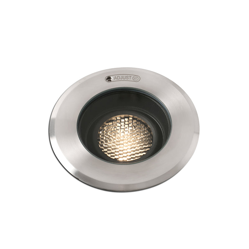 Geiser LED Deckeneinbauleuchte Deckenleuchte seewasserfest Edelstahl Glas Außen - 8421776169692