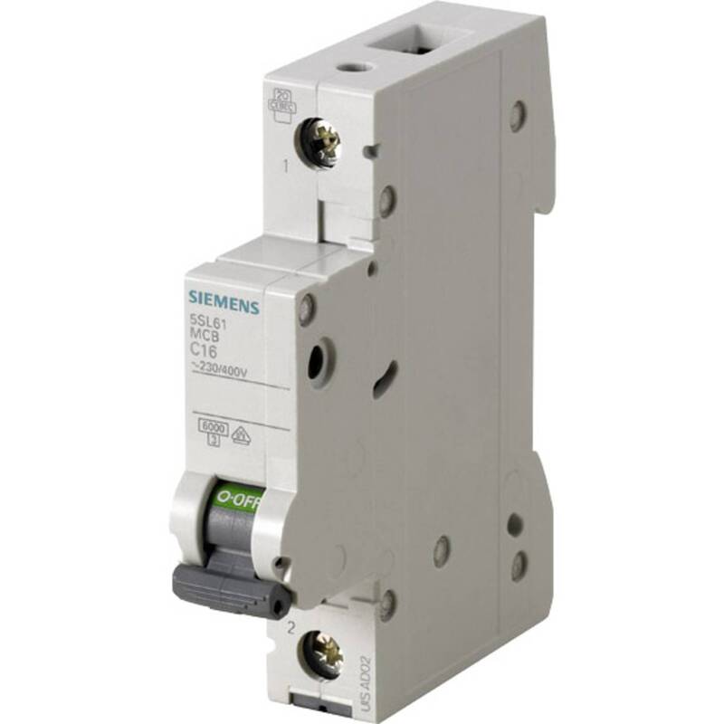 Siemens Leitungsschutzschalter 1polig B 20 A 230/400 V Sicherungsautomat 6 kA - 4001869388311