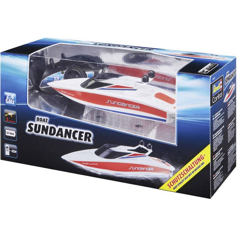 Revell Control RC Einsteiger Motorboot Sundancer 100% RtR Elektro Boot 315mm - 4009803241371