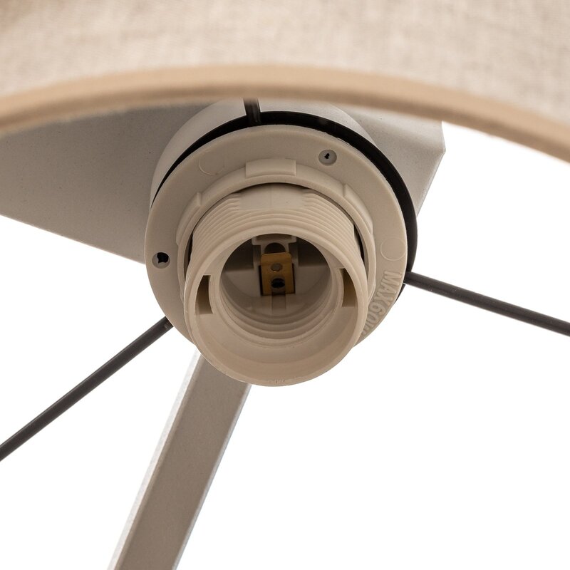 Euluna Deckenleuchte Mona Nature Lampe Leuchte Deckenlampe 5-fl E27 Leinen na257 - 5901780565930