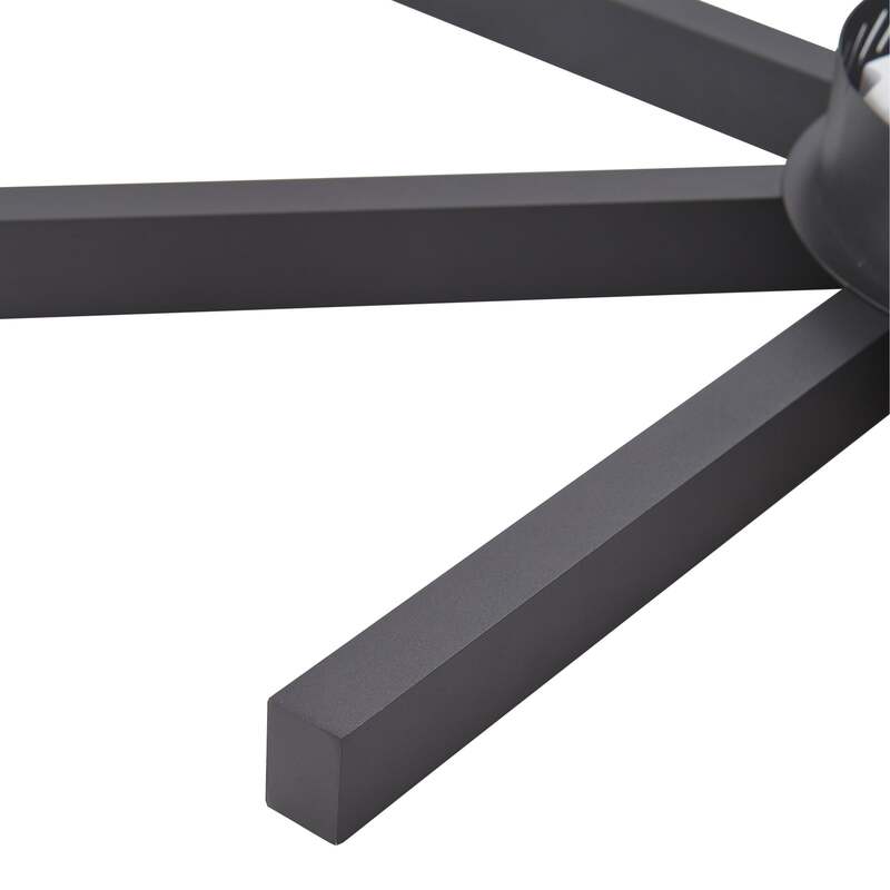 Lucande Smart LED-Deckenleuchte Tjado Ø70 cm schwarz RGBW dimmbar 1600 Lumen - 4251911766271