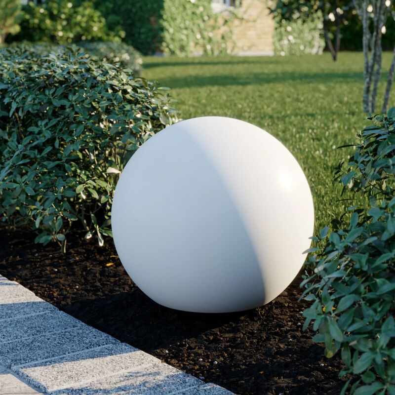 Nowodvorski Außenleuchte Gartenleuchte Kugel IP65 Cumulus M 40W 45cm Höhe 40cm - 5903139697798