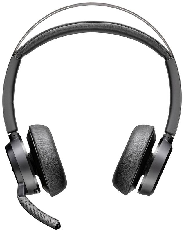 HP Poly Voyager Focus 2 Headset Kopfhörer Bluetooth Wireless On-Ear Headset - 0197029504524