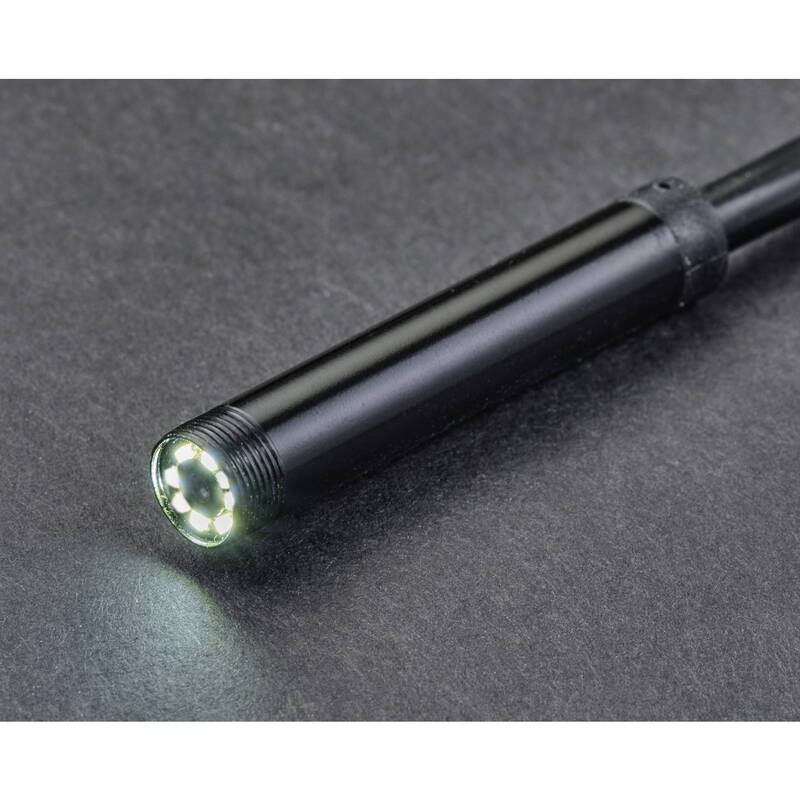 Voltcraft Endoskop BS-702SE+IP dual Kamera 8mm Ø 5m SD-Karten Slot IP67 - 4064161192536