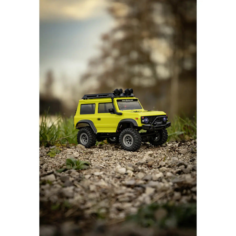 Absima 1:24 Micro Crawler Jimny Yellow 4WD RTR RC Modellauto 45 Min Fahrzeit - 4250650954161