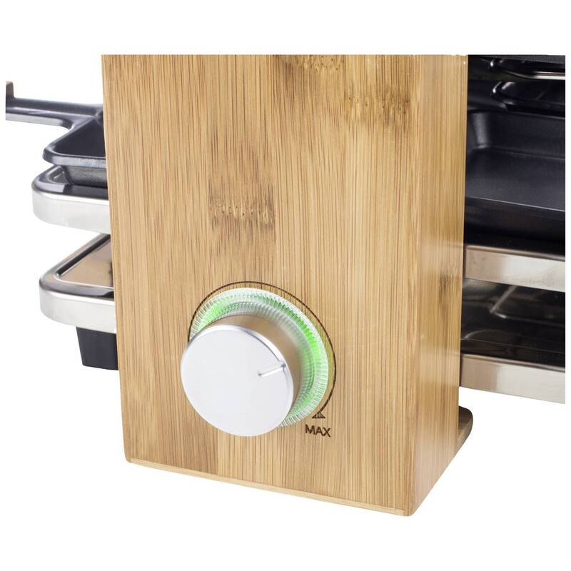 Princess Pure 8 Raclette Antihaftbeschichtung Tischgrill Heißer Stein Pfännchen - 8712836974999