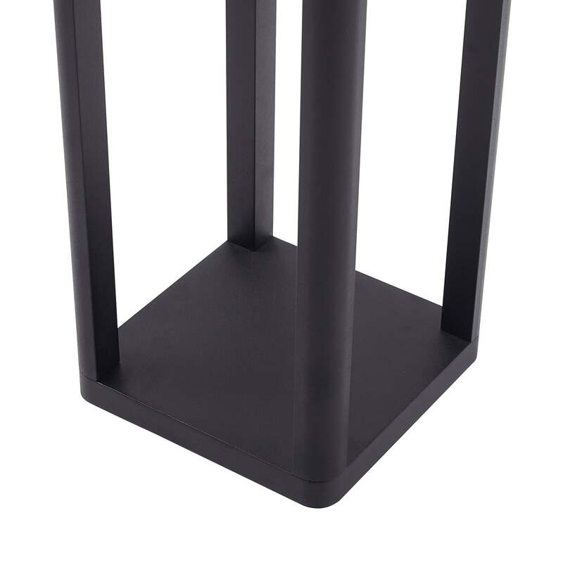 Lucande LED-Außenleuchte Thorvid 180 cm schwarz IP65 8 W 1000 lm 3000 K - 4251911787092