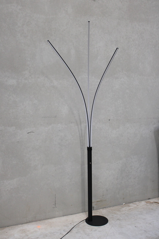 JUST LIGHT LED Stehleuchte Maja dreiflammig Leuchte Stehlampe Leselampe schw752 - 4043689976071
