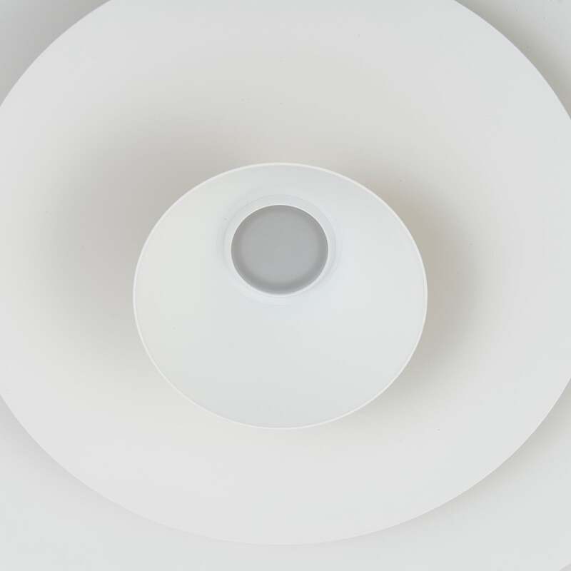 Lucande Pendelleuchte Hängeleuchte LED Livie Aluminium beige weiß matt 50 cm - 4251911794786
