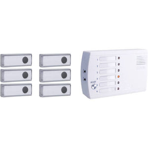 B-Ware m-e modern-electronics FRS-106.1 Funkklingel Funk-Ruf-System Klingelset Klin18