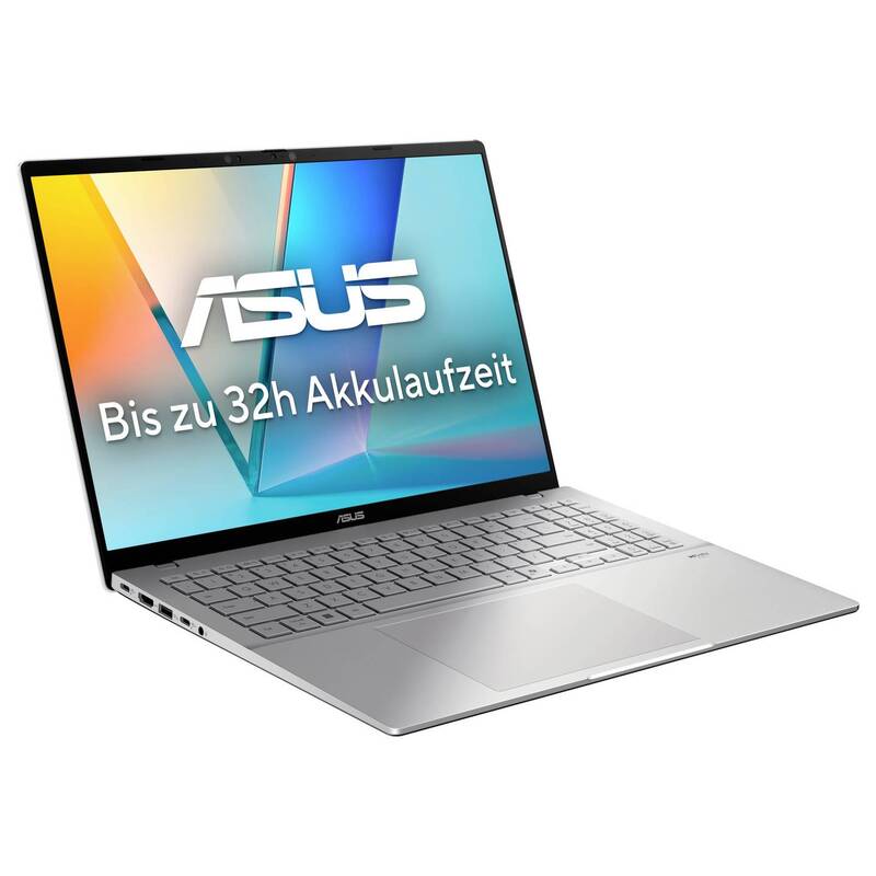 Asus Notebook Vivobook S16 16 Zoll Qualcomm Snapdragon 8 Kerne 16GB RAM 1TB - 4711636378932