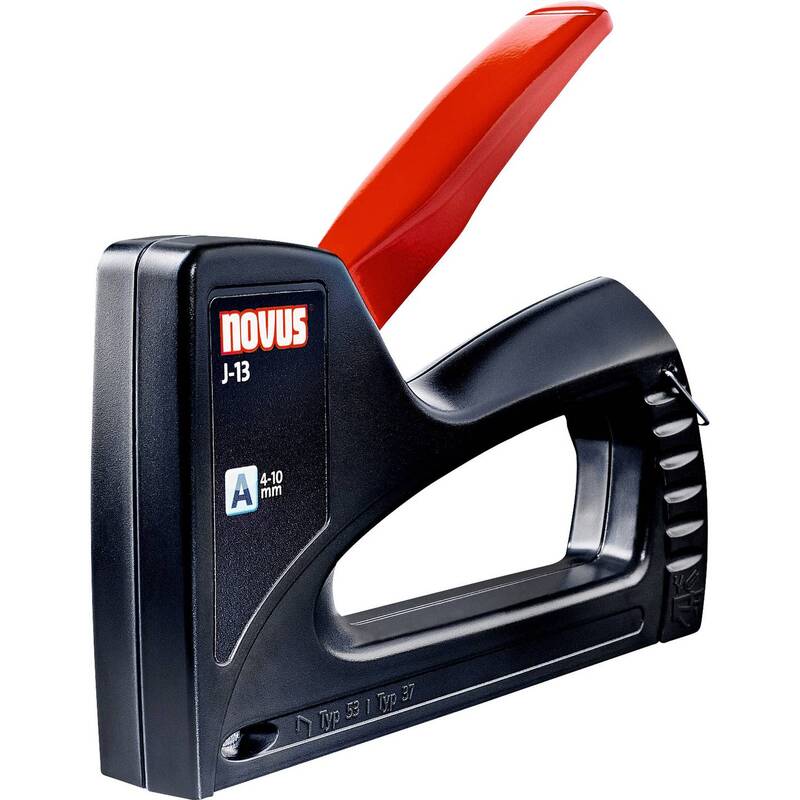 Novus Office Handtacker J-13 worker Typ 53 Klammer 4-10mm Kunststoff 215g - 4009729057308