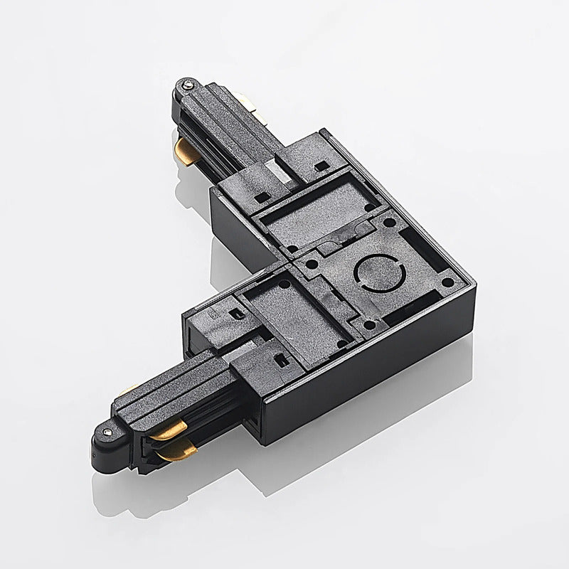 Lindby Eckverbinder Linaro schwarz 1-Phasen-System 6,5x6,5 cm Kunststoff - 4251911701265
