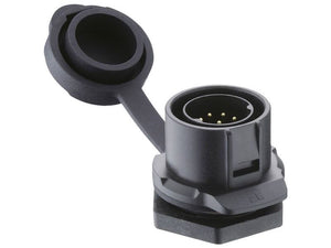 B-Ware Lutronic Rundverbinder Stecker Kontakt 2630 05 T22CB100 gerade 9 STÜCK