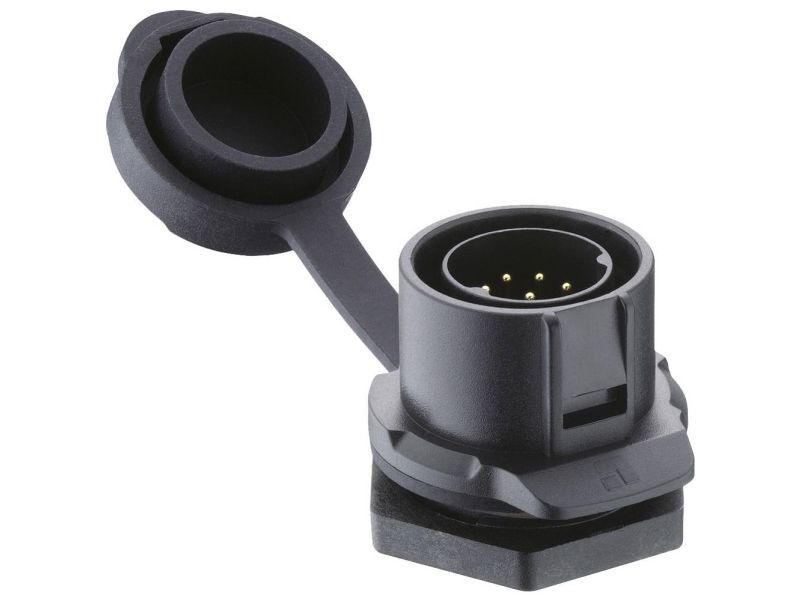 Lutronic Rundverbinder Stecker Kontakt 2630 05 T22CB100 gerade 9 STÜCK - 4064161211657