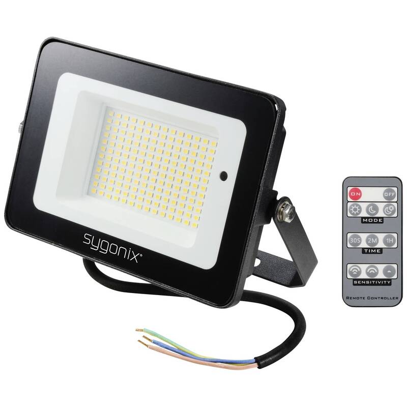 Sygonix LED-Außenstrahler 30 W mit Bewegungsmelder IP65 4000 K Neutralweiß - 4064161311166