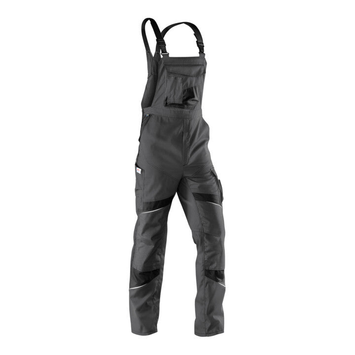 Kübler Workwear Latzhose 3250 anthrazit/schwarz Größe 118 Handwerkerhose robust - 4053813306056