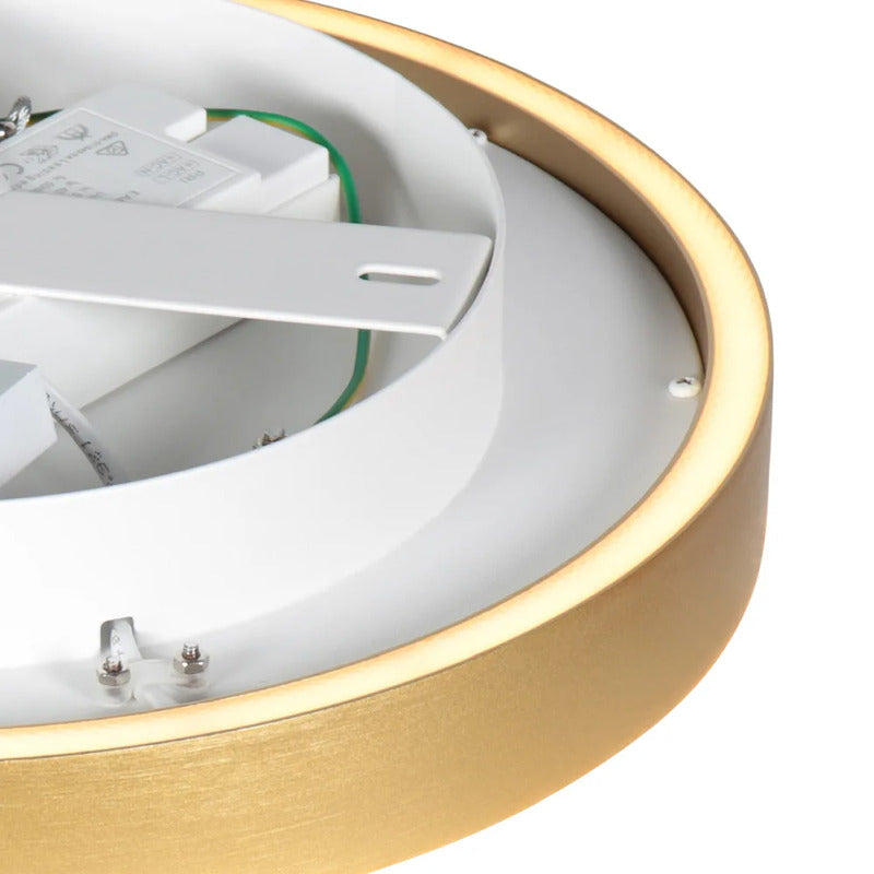 Steinhauer Ringlux Gold-coloured LED Ceiling Lamp, Ø 30 Cm, Metal, 2,700 K - 8712746180909