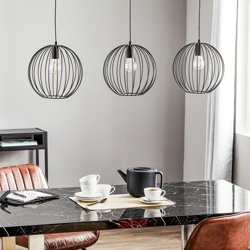 Euluna Hängeleuchte Cumera Deckenlampe Pendelleuchte Lampe dreiflammig lang E27 - 5902349227061