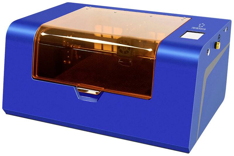 RENKFORCE Laserschneider Lasergravierer Schneidegerät Blau Touchscreen Steuer170 - 4064161218755