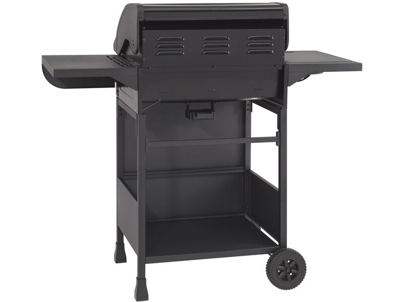 El Fuego Gasgrill Columbus 3-Brenner Grill mit Seitenkocher Garten schwarz - 4250373205625