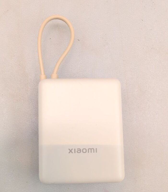 Xiaomi Powerbank 10000 mAh Zusatzakku Li-Ion USB-C Akku Ladegerät Weiß matt - 6941812743669