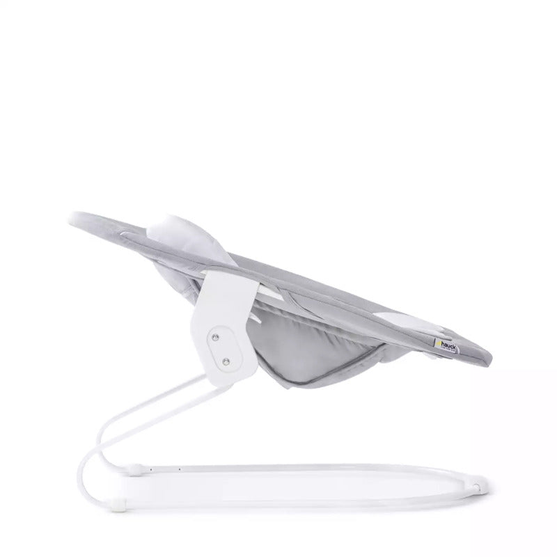 Hauck Bouncer 2 in 1 Babywippe ergonomisch Plüsch grau für Hochstuhl Alpha Beta - 4007923661970