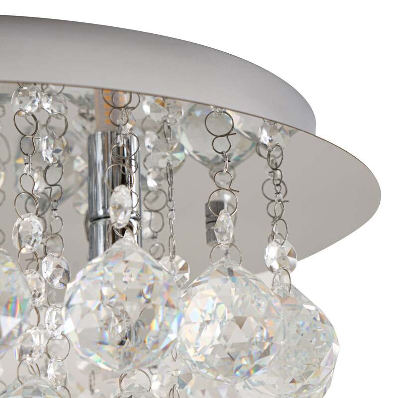 Lindby Deckenlampe Leuchte Kronleuchter Hängeleuchte Lampe G9 4x40W LED dimmbar - 4251096590005