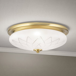 B-Ware ORION Deckenleuchte Porto Deckenlampe Ø 37 cm Glas bronze Stahl E27