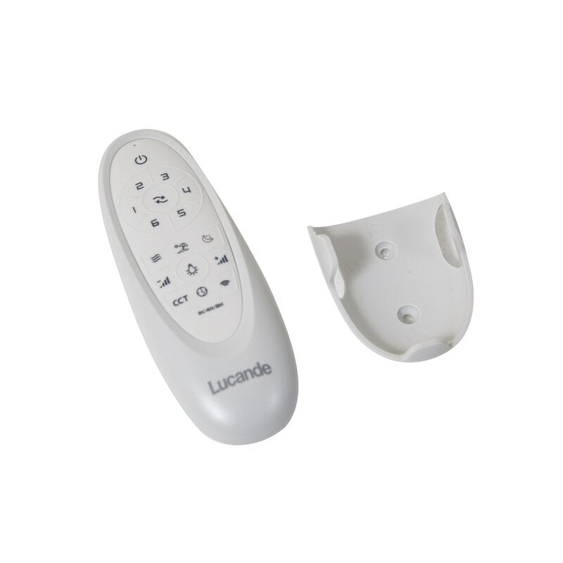 Lucande Deckenventilator Ventilator LED smart Tuya Moneno CCT schwarz dimmbar - 4251911780048