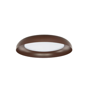 B-Ware Lindby Deckenleuchte Florie LED Lampe Leuchte warmweiß braun Ø40cm 1200Lumen