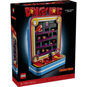B-Ware LEGO Super Mario Donkey Kong Arcade Retro-Spielautomat 1367 Teile Zimmerdeko