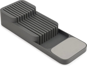 B-Ware Joseph Joseph Messerblock Messerhalter Messer Organizer Duo Grau Aufbewahrung
