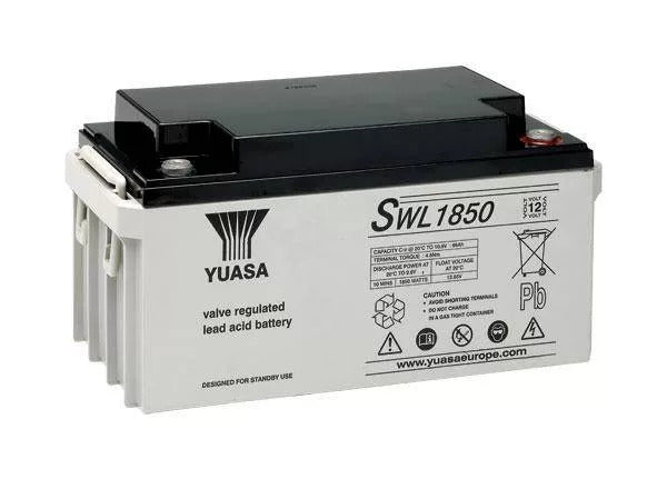 Yuasa Blei-Akku 12V 74Ah AGM-Technologie wiederaufladbar geringe - 2050010685474