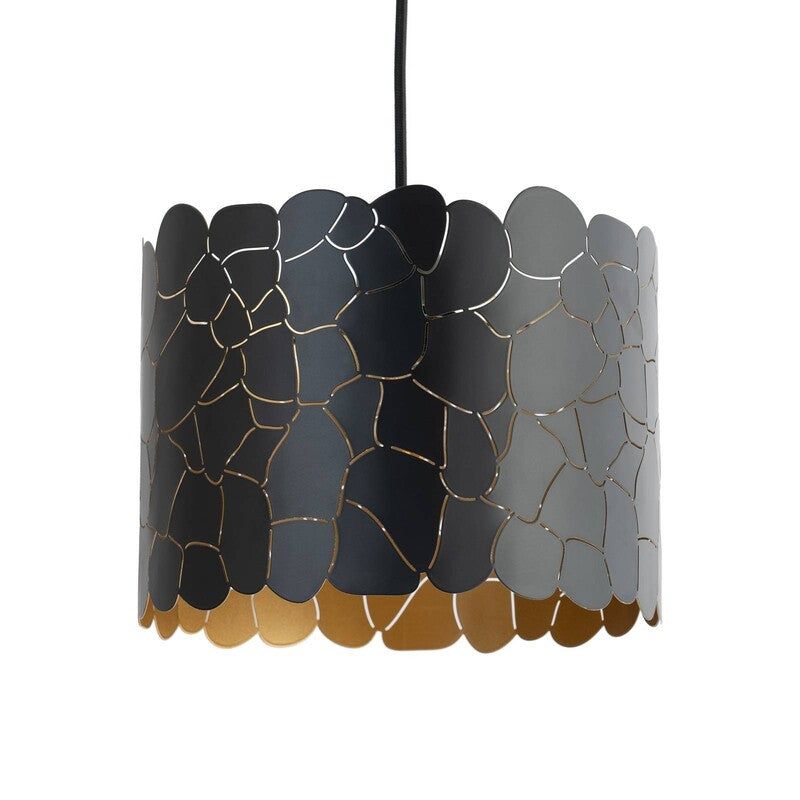 Lindby Aralena Pendant Light, Black/gold, Metal, Ø 26 Cm - 4251911786194