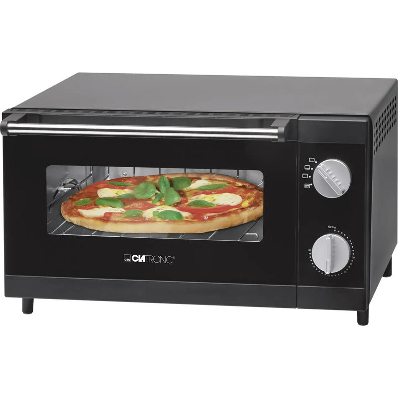 Clatronic Multi Pizza-Ofen Minibackofen MPO 3520 Timerfunktion 12 Liter Backraum - 4006160617085