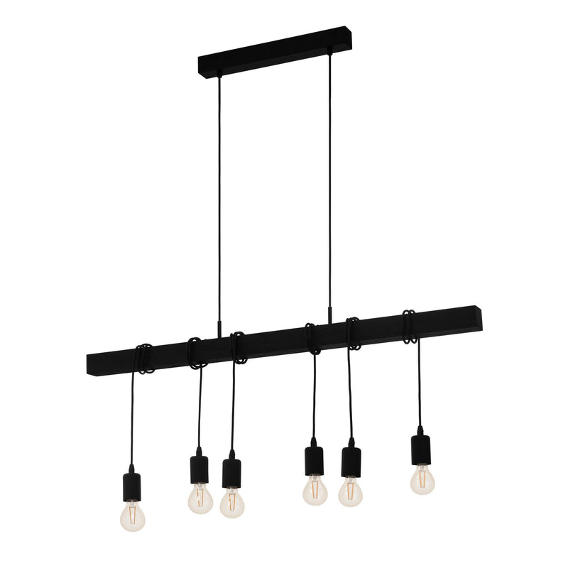 EGLO Hängeleuchte Pendelleuchte Townshend schwarz 100cm SIEHE TEXT/FOTO - 9002759440626