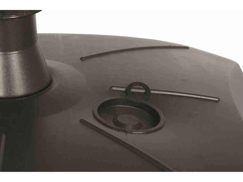 Schirmständer Kunststoff 50l befüllbar mit Rolle UV-stabilisiert anthrazit - 8012642000326