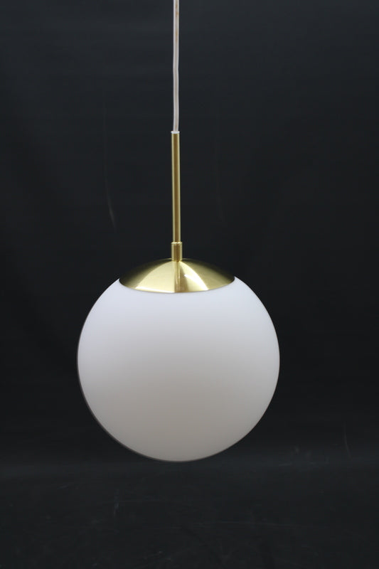 Nordlux Hängeleuchte Grant in Messing mit Glaskugel Ø 25 cm Hängelampe Lampe - 5704924001116