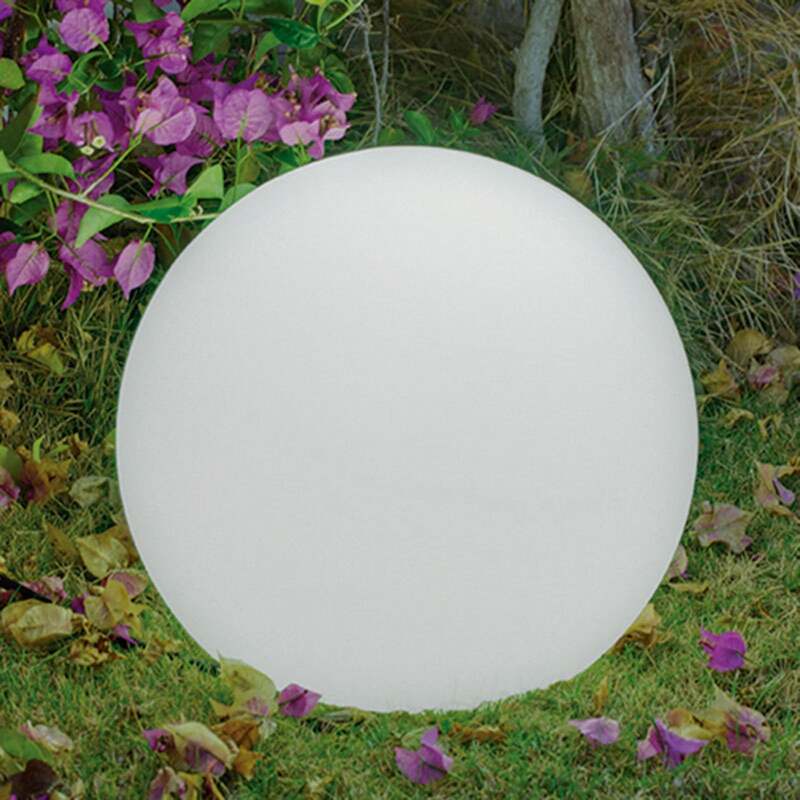 Newgarden Gartenleuchte Buly LED Kugelleuchte Ø60cm weiß IP65 3W 260Lumen 55cm - 8436047539647