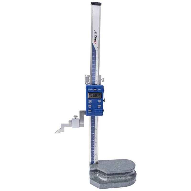 DASQUA 3130-8125 digitales Höhenmessgerät Messwerkzeug Höhenmesser 0-125mm - 4064161307626