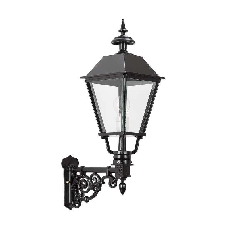 K.S. Verlichting Außenwandleuchte Zandvoort LED Gartenlampe schwarz 70cm IP44 - 8714732122849