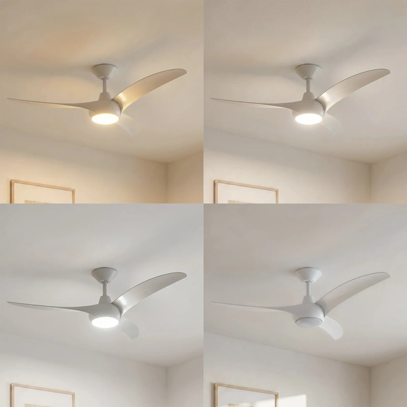 Briya LED-Deckenventilator Ø116cm dimmbar CCT weiß Deckenlampe Ventilator - 4255830912047