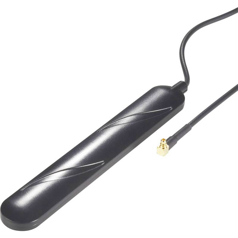 Antenne TRU COMPONENTS RG174 IP65 für GX 106 107 110 3m Kabel Klebestreifen - 4016138603293