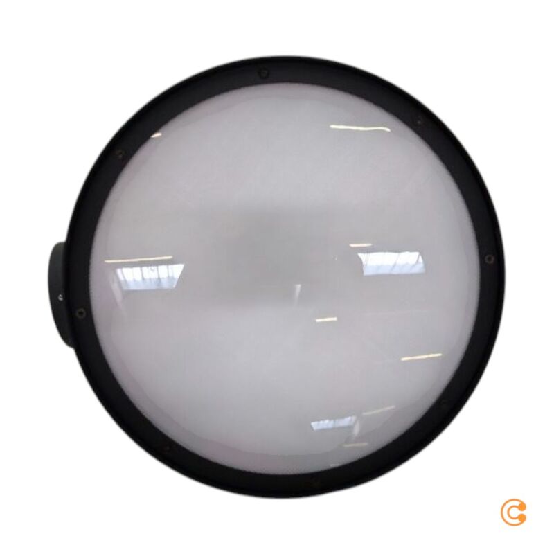 Außenwandleuchte Arki schwarz LED Gartenlampe Wandleuchte dimmbar IP54 Ø35cm - 5704924004667