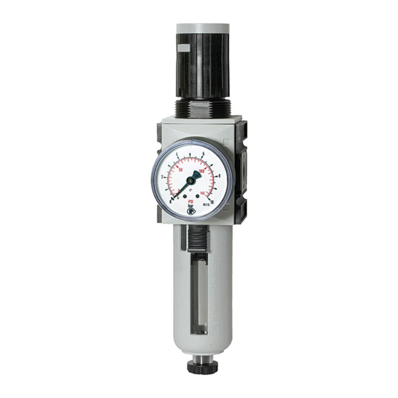 Riegler Filterregler FUTURA Druckluftregler 2500l/min 0,5-16bar halbautomatisch - 4047322595360