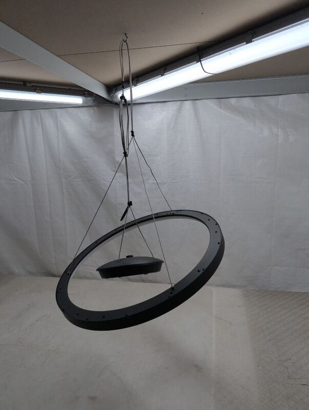 Deko Light Pendelleuchte Hängeleuchte Sculptoris LED dimmbar warmweiß schwarz - 4042943173140