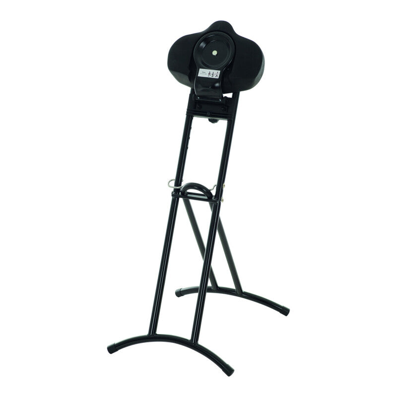 STIER Stehhilfe klappbar ergonomisch PU-Sitz 600-850mm schwarz drehbar stabil - 4251709617891